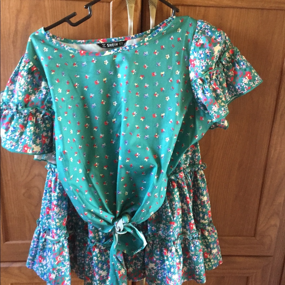 Shirt and skirt